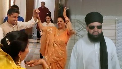 कांग्रेस प्रत्‍याशी इमरान मसूद पत्‍नी के साथ डांस का वीडियो हुआ वायरल, भड़के मौलाना