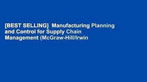 [BEST SELLING]  Manufacturing Planning and Control for Supply Chain Management (McGraw-Hill/Irwin