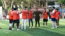 Abhishek Bachchan, Ranbir Kapoor At Football Rehearsal Match
