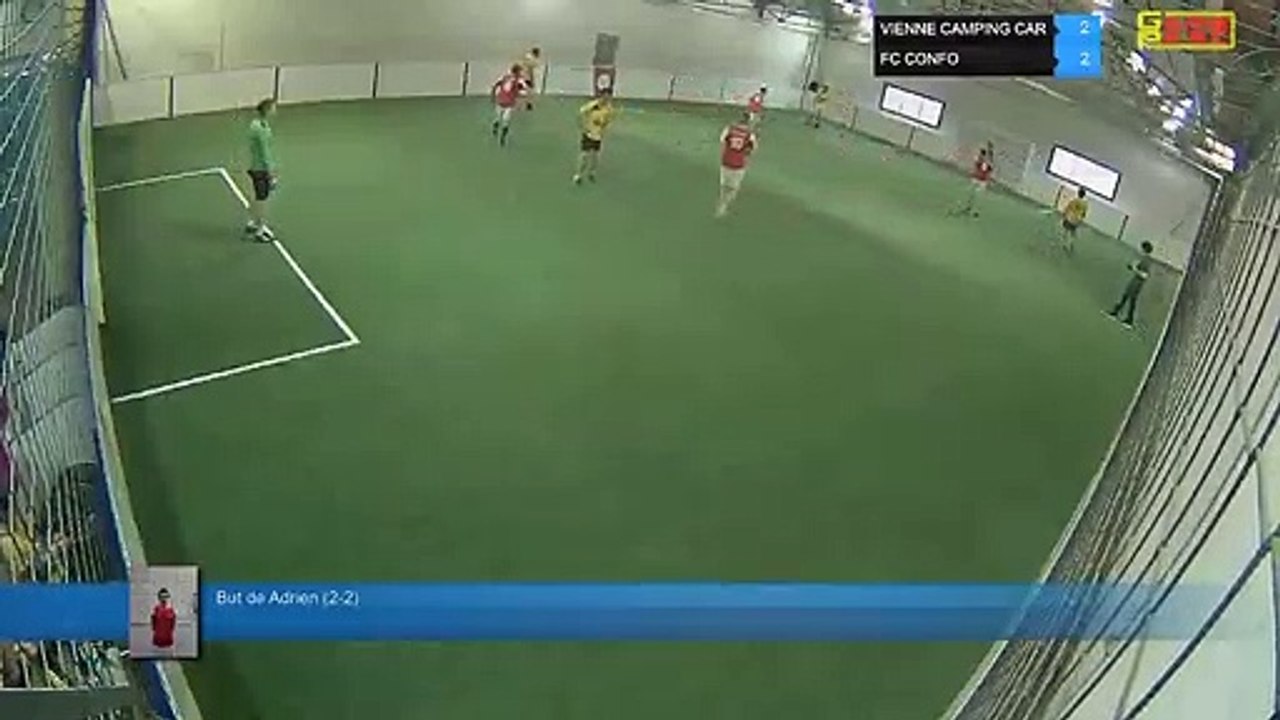 But de Adrien (2-2) - VIENNE CAMPING CAR Vs FC CONFO  - 30/04/19 20:00 - LIGUE 4
