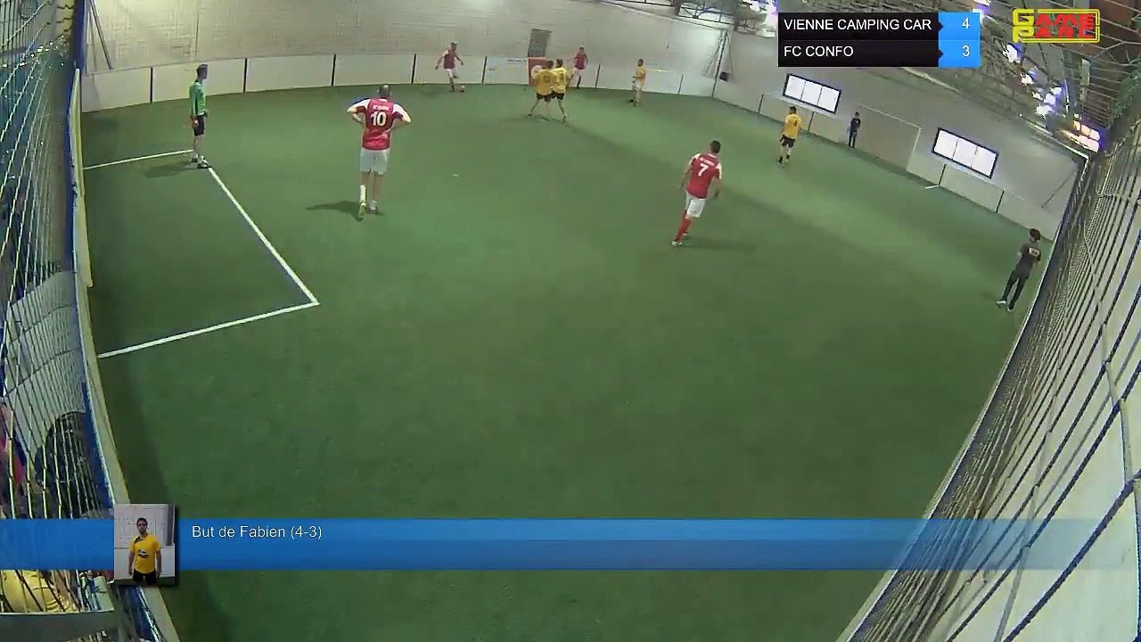 But de Fabien (4-3) - VIENNE CAMPING CAR Vs FC CONFO  - 30/04/19 20:00 - LIGUE 4