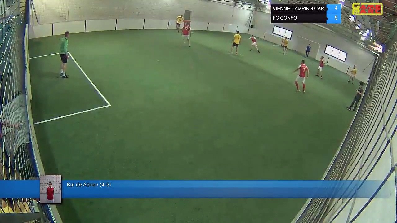 But de Adrien (4-5) - VIENNE CAMPING CAR Vs FC CONFO  - 30/04/19 20:00 - LIGUE 4