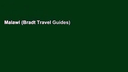 Malawi (Bradt Travel Guides)