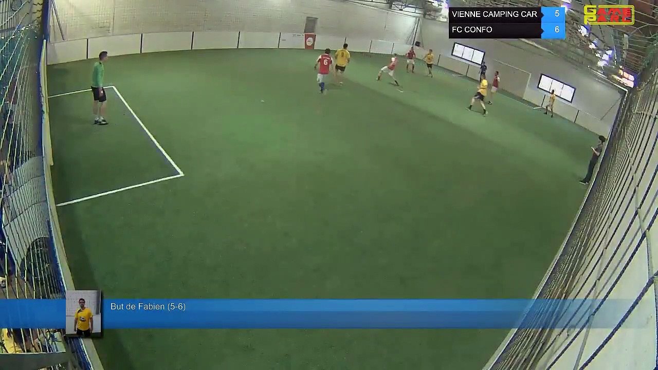 But de Fabien (5-6) - VIENNE CAMPING CAR Vs FC CONFO  - 30/04/19 20:00 - LIGUE 4