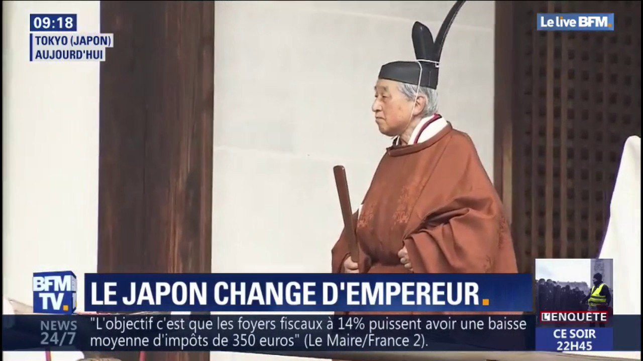 L'empereur du Japon a abdiqué après un règne de plus de 30 ans