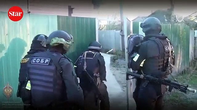 Moskova’daki DEAŞ operasyonu saniye saniye kaydedildi