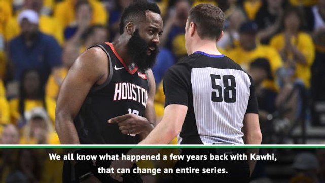 Warriors and Rockets stars disagree on officiating controversy