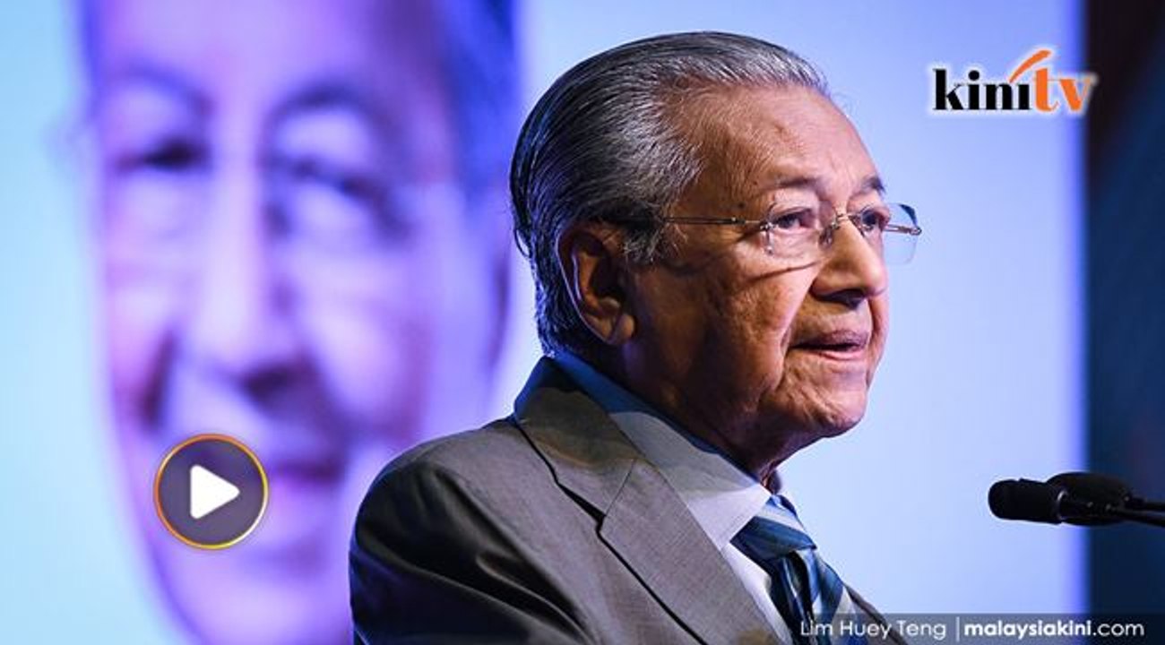 Ada tanda pada dahi, tapi duit datang, terima juga - Tun M