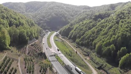 Anadolu Otoyolu'nda Bakım Çalışması Başladı