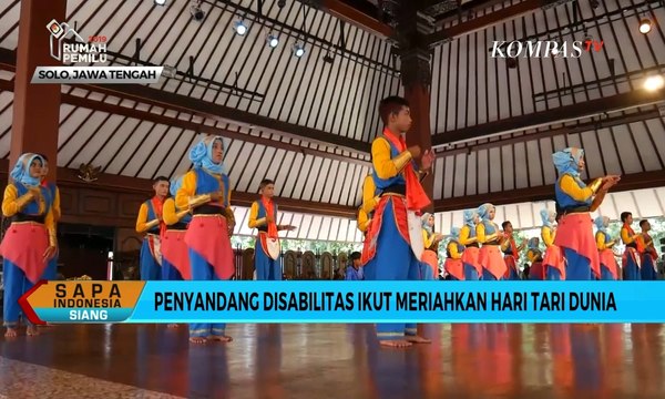 Hari Tari Dunia, Penyandang Disabilitas di Solo Unjuk Kemampuan Menari