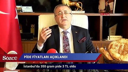 İstanbul’da pide fiyatı belli oldu