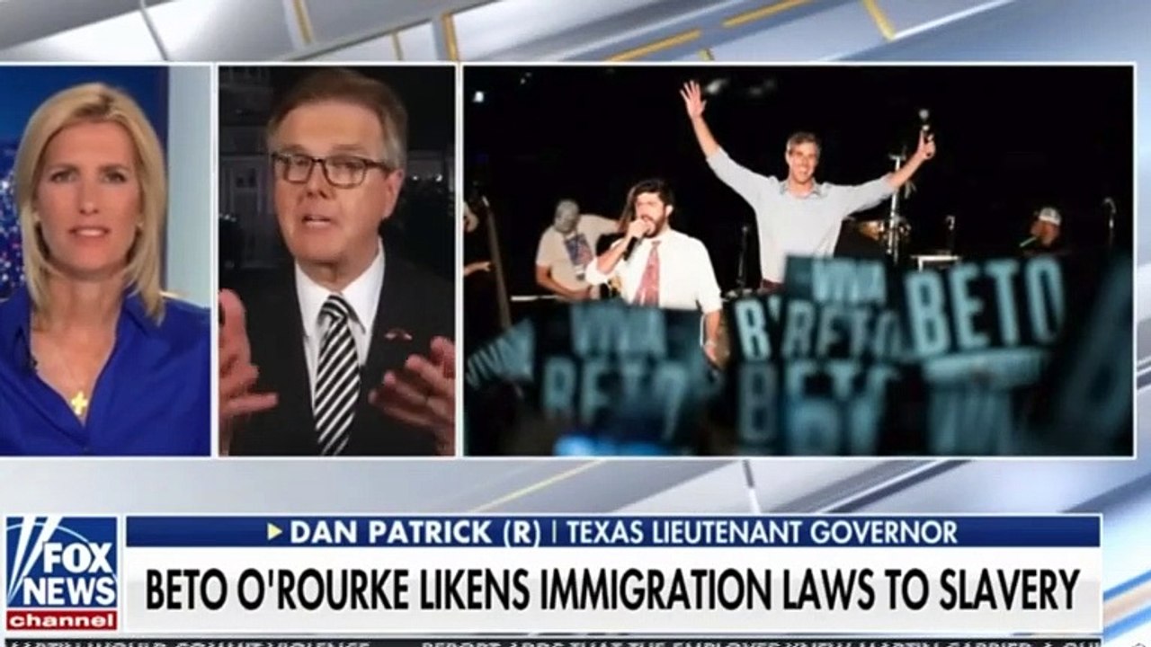 Texas Lt. Governor Dan Patrick Slams 'Moron' Beto O'Rourke: 'the guy has no substance''