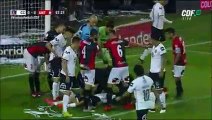 Colo-colo Gabriel Suazo gets horribly knocked out after getting kicked in the head