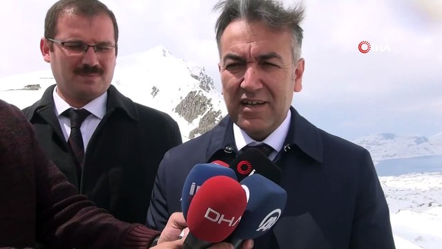 Nemrut Dağı'nda Kar Kalınlığı 10 Metreyi Buldu