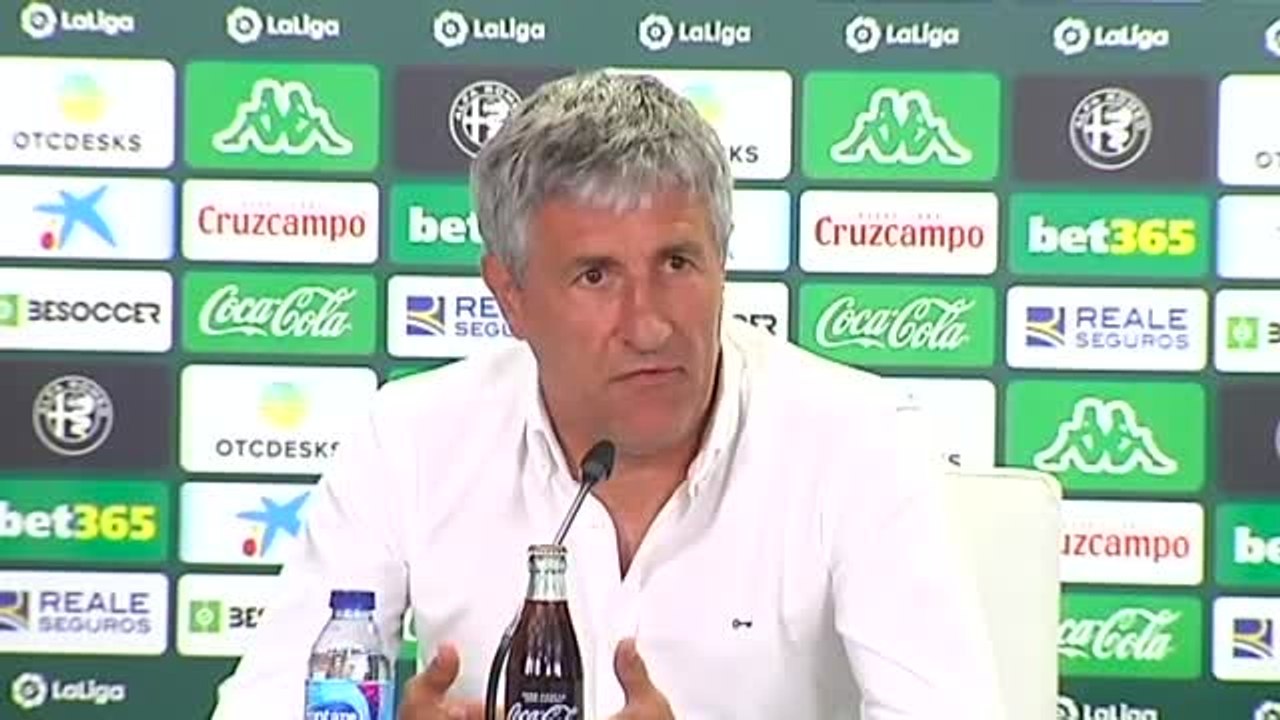 Setién: "No soy un muerto viviente"