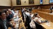 Sorteo de la composición de las mesas electorales en el Pleno Municipal de Gijón