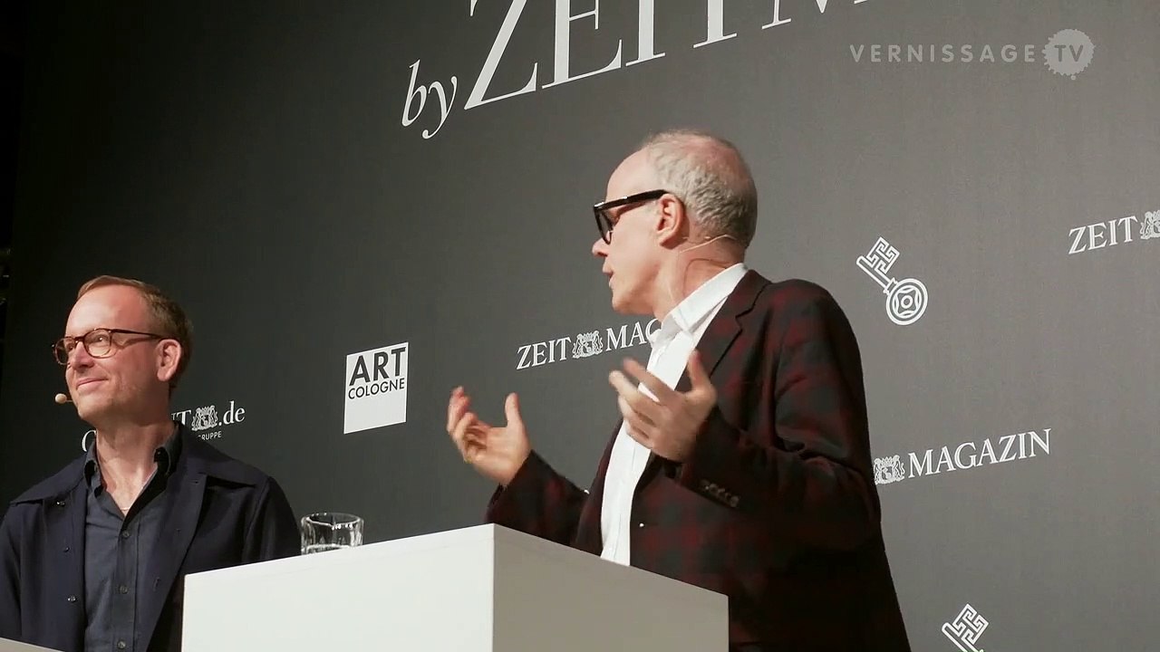 Hans Ulrich Obrist and Christoph Amend / Unlock Art by ZEITmagazin