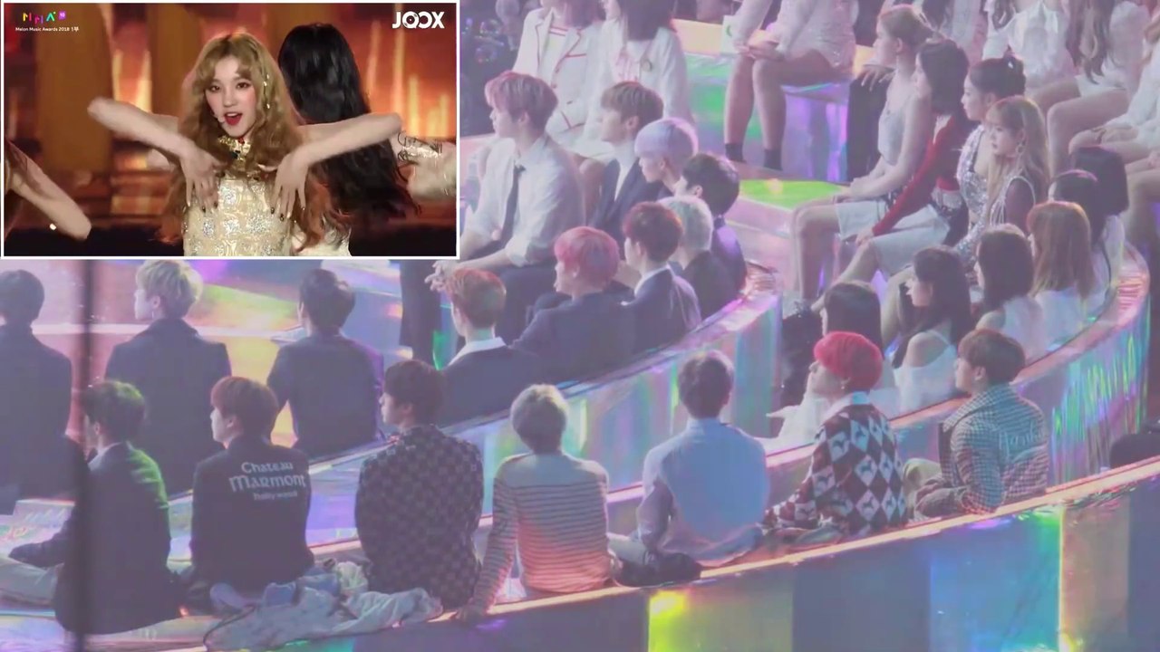 BTS REACTION TO (G)I-DLE『HANN + SOYEON RAP PERF + LATATA』181201 MMA【防弾少年団 BTS x GFRIEND x BLACKPINK x WANNA ONE】