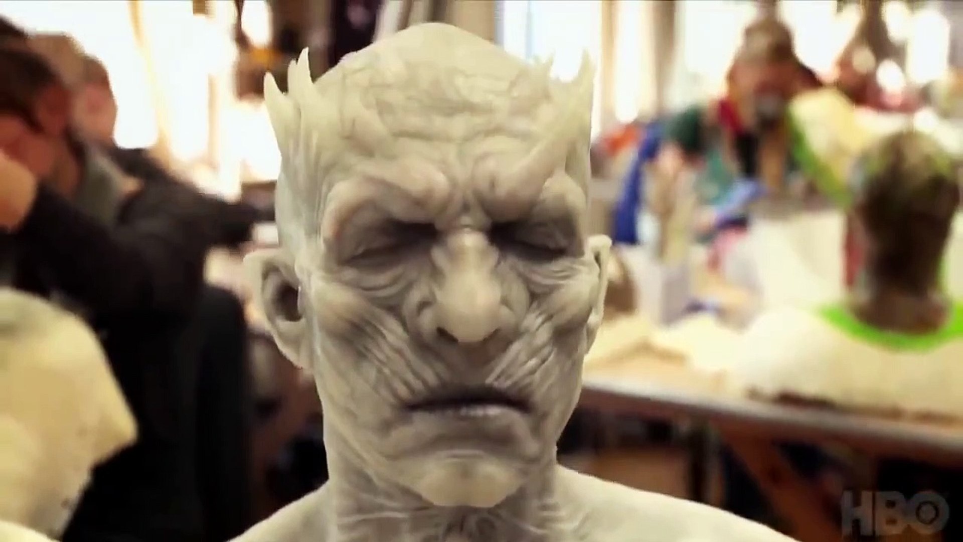 Game of Thrones: The Night King (aka Vladimir Furdik) official prosthetics  make-up - Vidéo Dailymotion