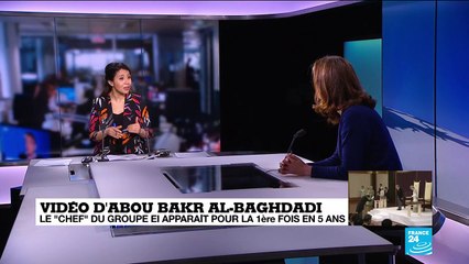 Vidéo d'Abou Bakr Al-Baghdadi : "c'est l'un des hommes les plus recherchés de la planète"