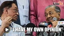 Dr Mahathir disagrees with Anwar on dwindling support