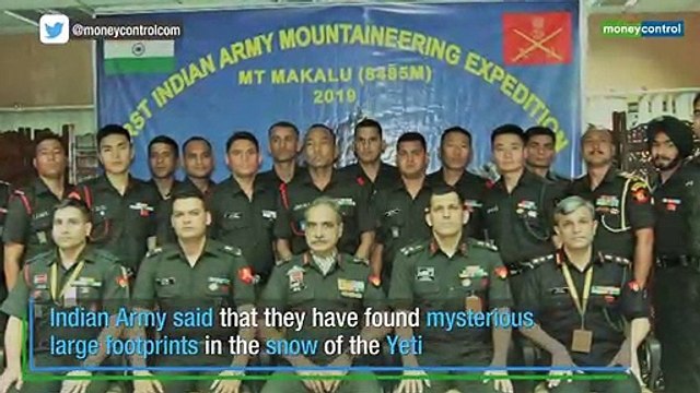 Beast from the east: Indian army's mountaineers reckon they've found Yeti footprints