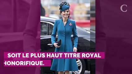 Kate Middleton honorée de la plus haute distinction royale par la reine Elizabeth