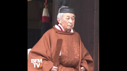L’empereur du Japon, Akihito, devient le premier à abdiquer depuis plus de deux siècles (BFMTV)