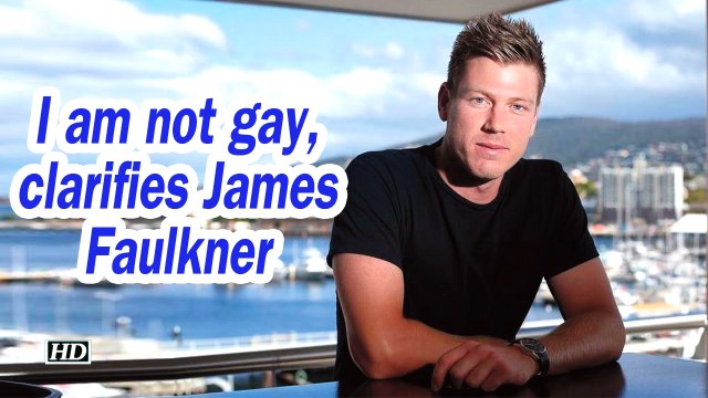 Iamnotgay, clarifies James Faulkner