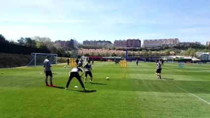 Verde, Keko y Cop Vuelven al Grupo en el Entrenamiento el Real Valladolid