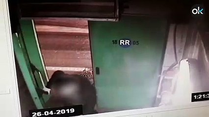 Huida por la salida de emergencia de la M-30 de una banda de aluniceros