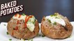 Classic Baked Potatoes - Loaded Baked Potatoes - How to Make the Perfect Baked Potato - Ruchi