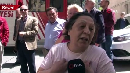 Hatalı park itfaiyeye zor anlar yaşattı