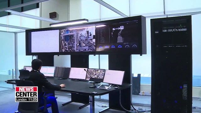 Korea's smart machines remotely controlled 8500km away through 5G