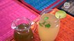 लिंबू-पुदिना सरबत​ - Nimbu Pudina Sharbat - Refreshing Nimbu Sharbat - Mint Lemonade - Archana