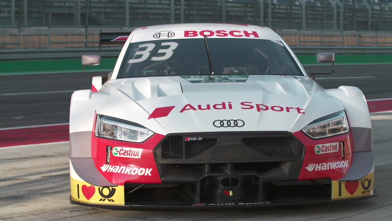 Audi Sport Team Rosberg DTM test rides Lausitzring - René Rast