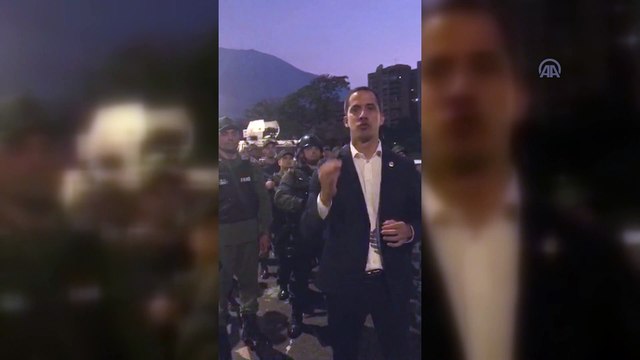 Venezuela'da darbe girişimi - Guaido, halkı ve askerleri sokağa davet etti - CARACAS