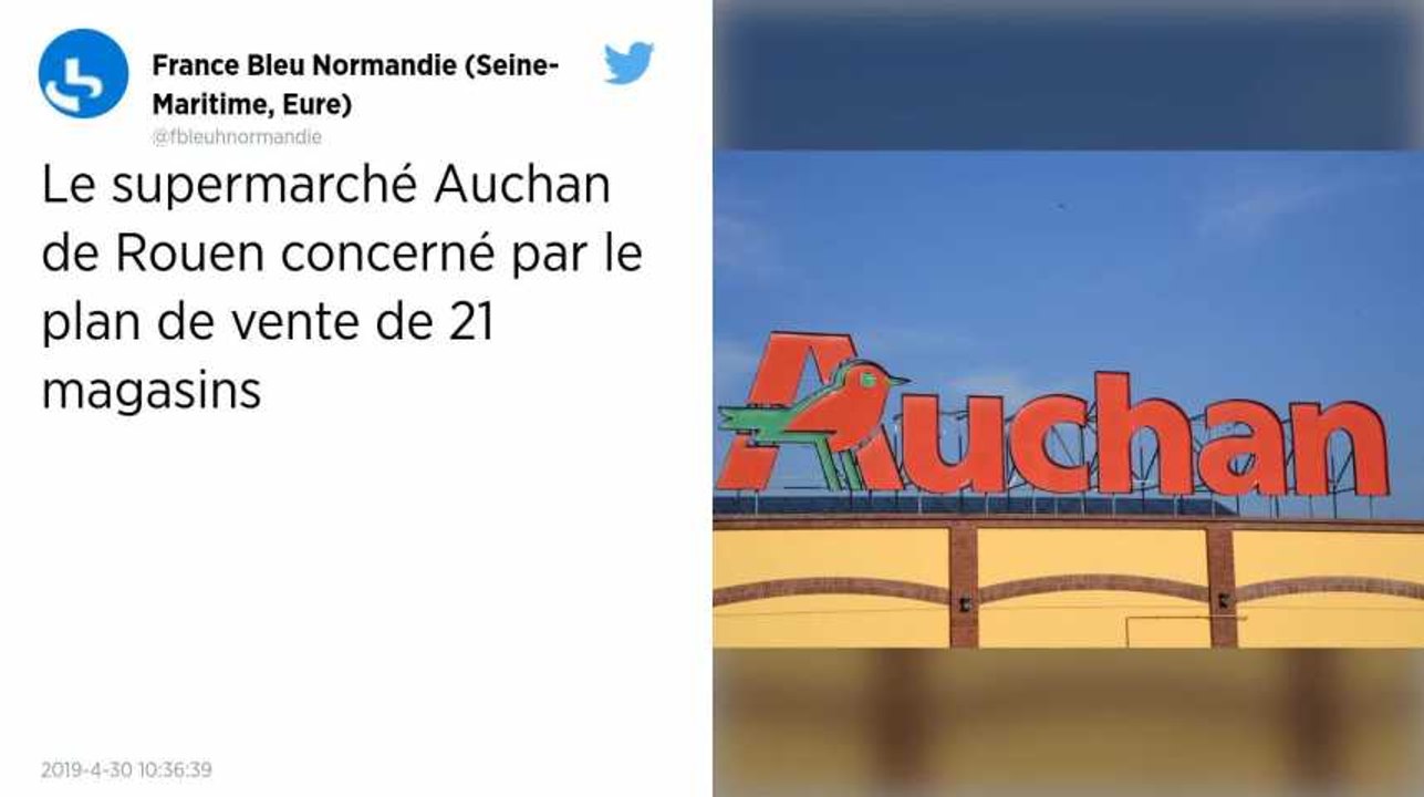 Auchan annonce la vente de 21 magasins, plus de 700 emplois seraient menacés
