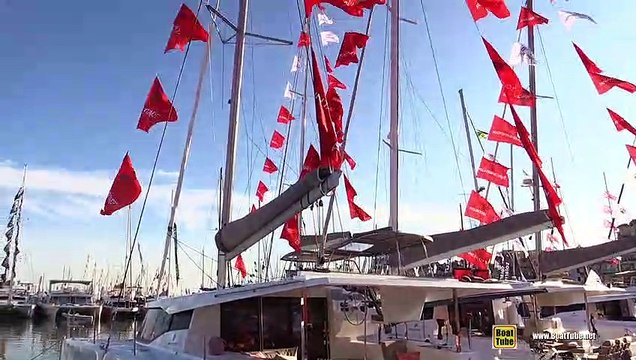 2019 Fountaine Pajot Lucia 40 Catamaran - Walkaround - 2018 Cannes Yachting Festival