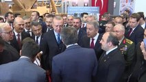 Cumhurbaşkanı Erdoğan ve Milli Savunma Bakanı Hulusi Akar İdef Fuarını Gezdi - İstanbul