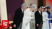 Emperor Akihito thanks Japanese in farewell and prays for peace
