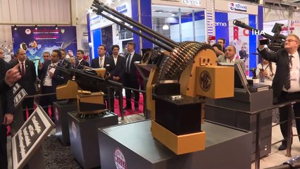 Cumhurbaşkanı Erdoğan, IDEF’19 14. Uluslararası Savunma Sanayii Fuarı'nı gezdi