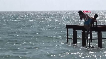 Balıkesir Kuzey Ege'de Deniz Sezonu Erken Açıldı