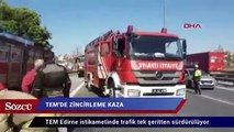 İstanbul’da TEM’de feci kaza