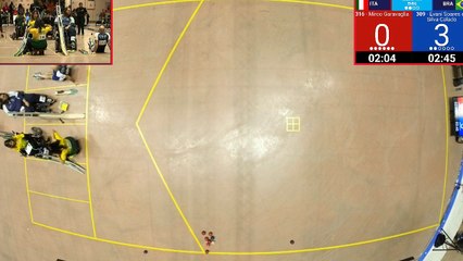 2019-04-30-Défi_Sportif-Boccia-Terrain_8-Mirco Garavaglia_ITA_vs_Evani Soares da Silva Calado_BRA