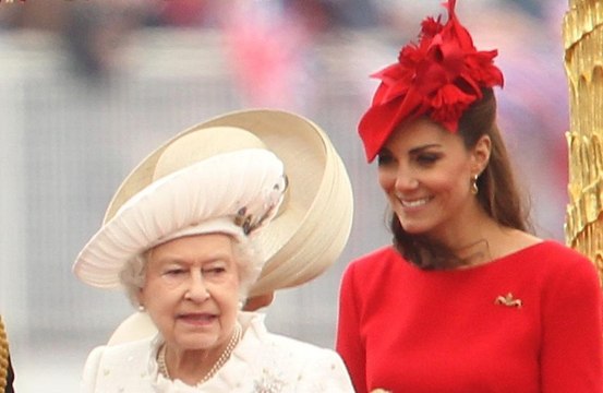 Duchess of Cambridge honoured by Queen Elizabeth