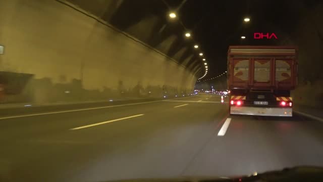 Bolu Tem'in Bolu Dağı Geçişinde Viyadükler 26 Gün Trafiğe Kapatıldı