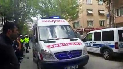 Çankaya'da çatı yangını - ANKARA