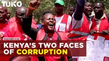 Redvest  Movement demonstrations over mega corruption in Kenya.
