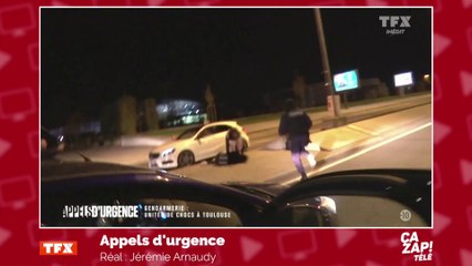 La vidéo choc d'un carjacking surpris en flagrant délit par la police